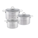 سرویس 6 پارچ استیل لایف اسمایل مدل LIFEP12-6-3SILVER